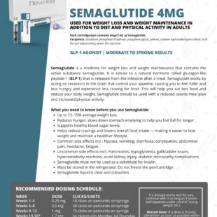 Novo-Lela Semaglutide 4mg Vial