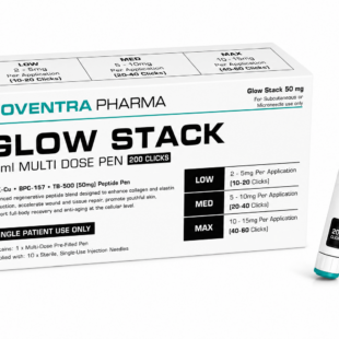 Noventra - GHK-Cu/BPC-157/TB-500 Hybird Pen - Glow Stack 50mg